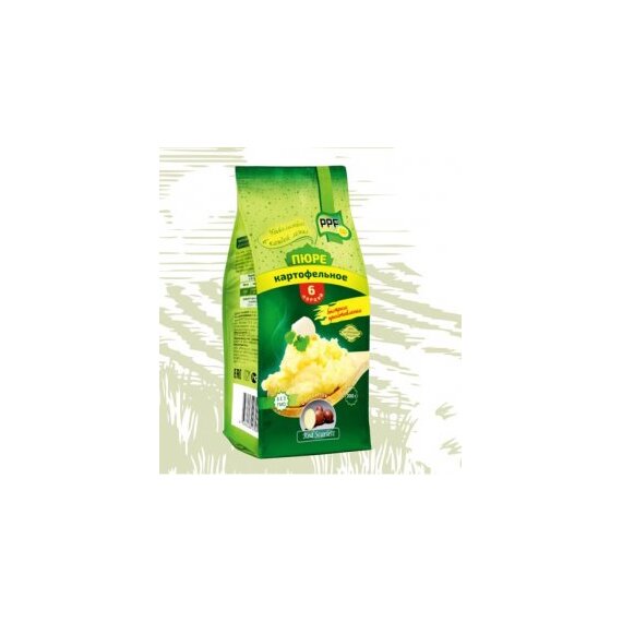 Пюре картофельное фасованное 200г пакет