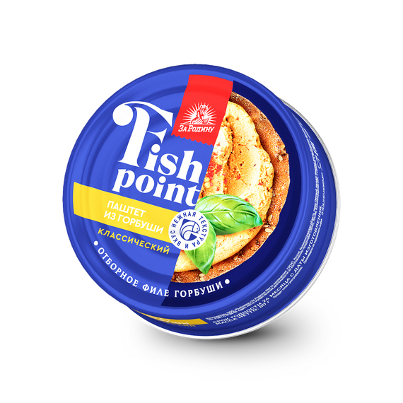 Паштет из филе горбуши классический "FISHPOINT"