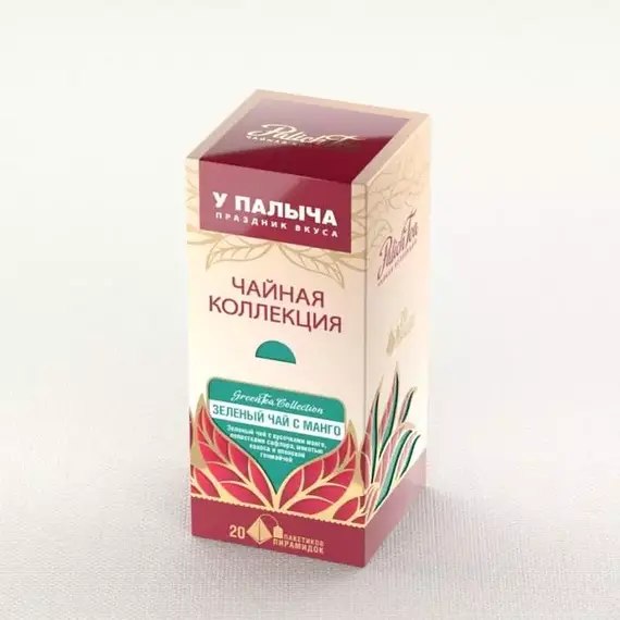 Чай Зеленый с манго, генмайчой и кокосом (фасованный) 40 г