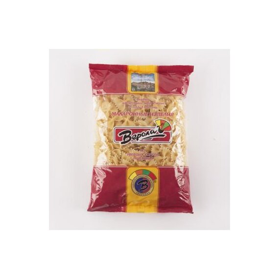 Макаронные изделия из твёрдых сортов пшеницы Бабочки