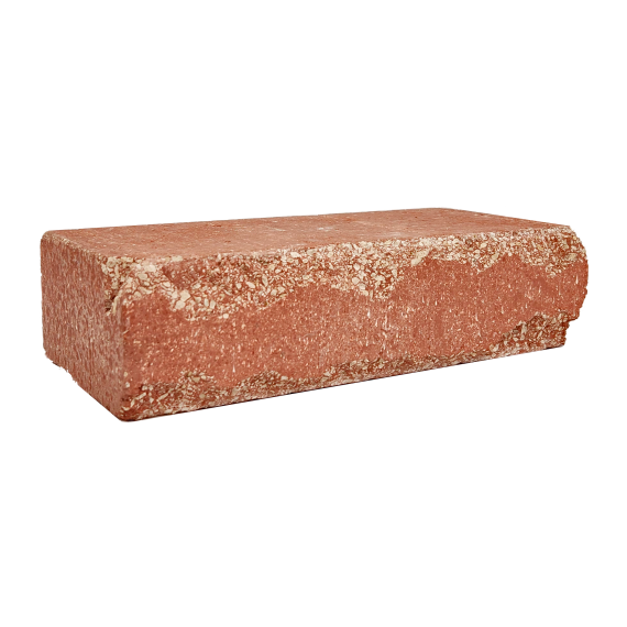 Полурустированный кирпич