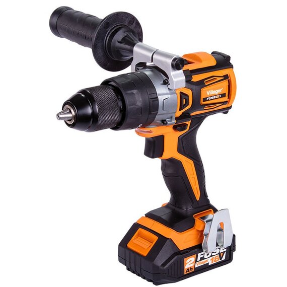 Аккумуляторная дрель-шуруповерт бесщеточная ударная VILLAGER VLP 5120-2BSC
