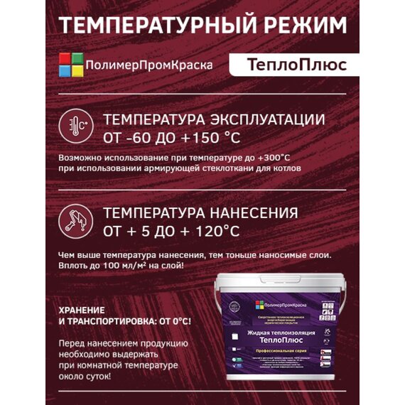 Жидкая теплоизоляция ТеплоПлюс