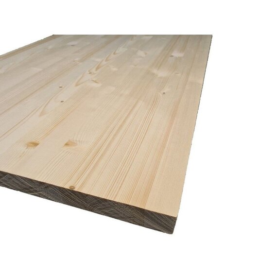 Мебельный щит из хвои с сучками