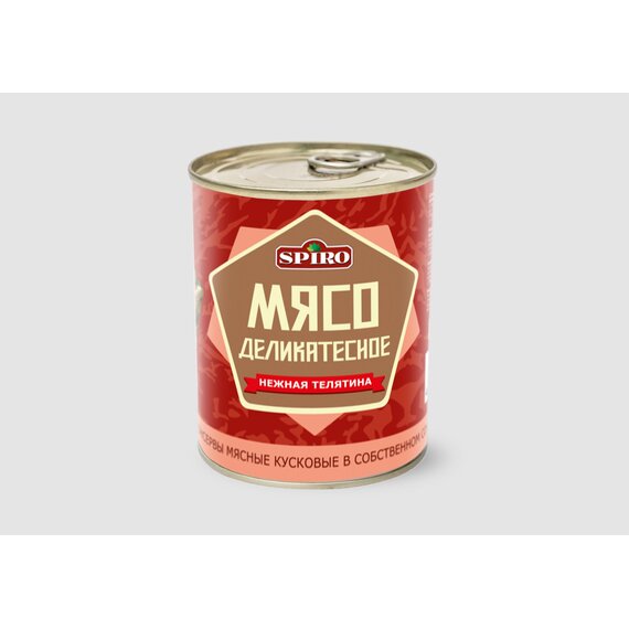 Мясо Деликатесное. Нежная телятина SPIRO 338г