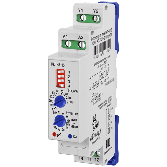 Реле контроля тока РКТ-3-15
