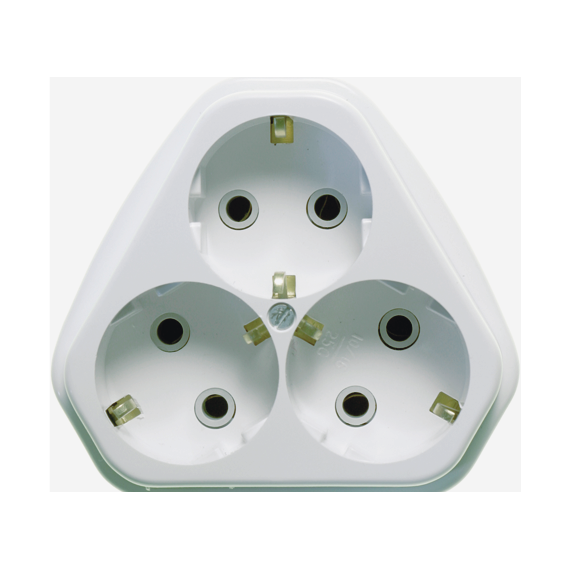 Трехместные розетки РА16-833