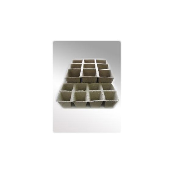 Горшочки из льняной костры