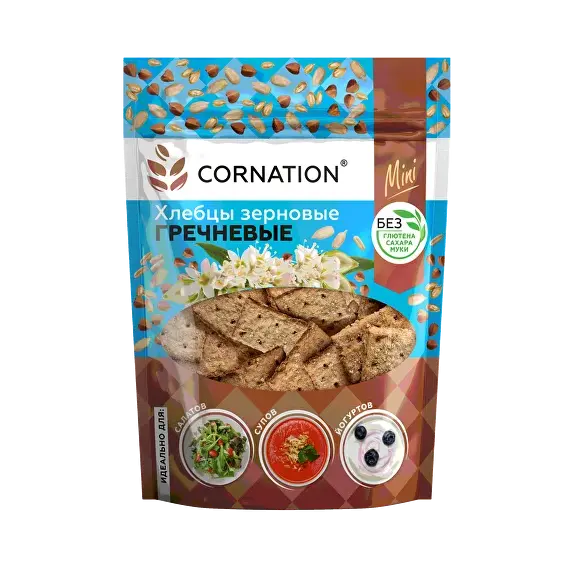 Хлебцы зерновые гречневые