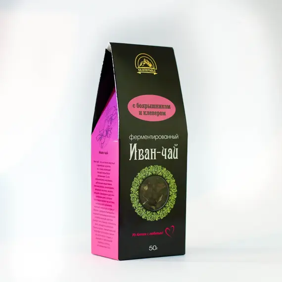 Иван чай с боярышником и клевером