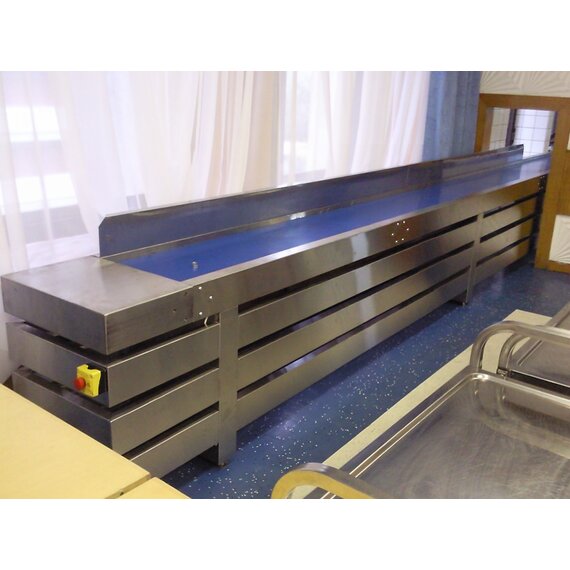 Транспортер для сбора грязной посуды