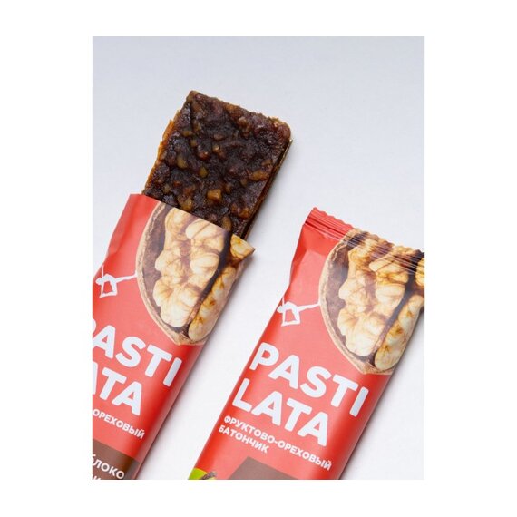 Фруктовый батончик "PASTILATA" Яблоко с грецким орехом