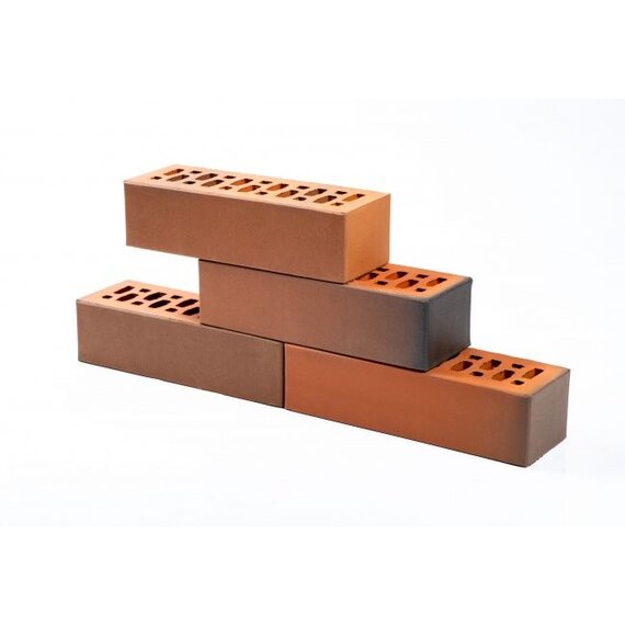 Кирпич клинкерный лицевой "Баварская кладка" 0,7 НФ (евроформат), гладкий