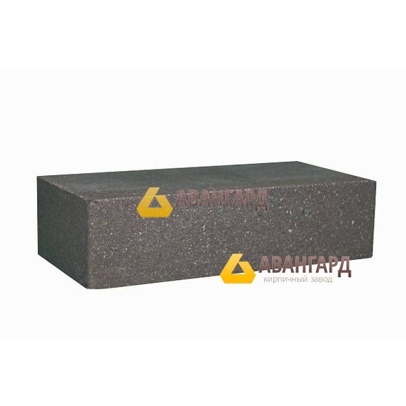 КИРПИЧ ГЛАДКИЙ ГРАФИТОВЫЙ ГЛ