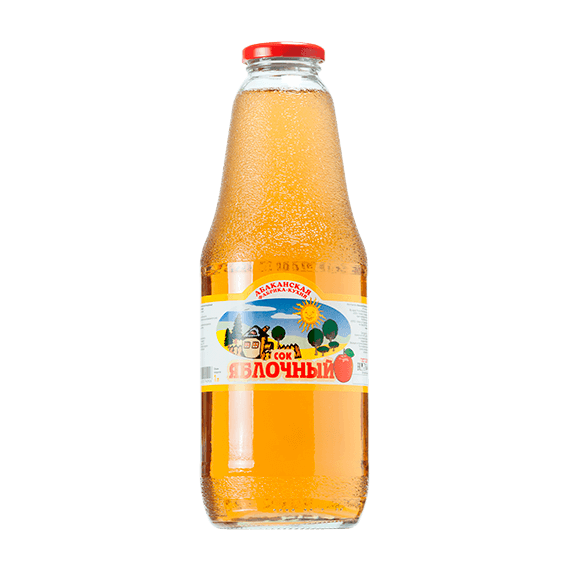 Сок яблочный 1 л