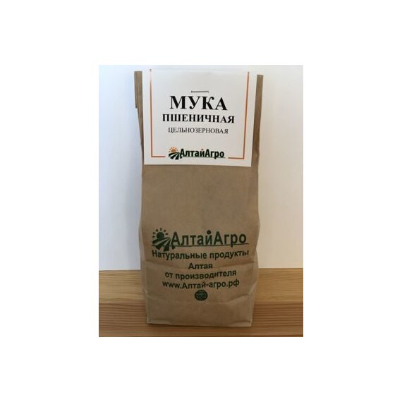 Мука пшеничная цельнозерновая, 1 кг