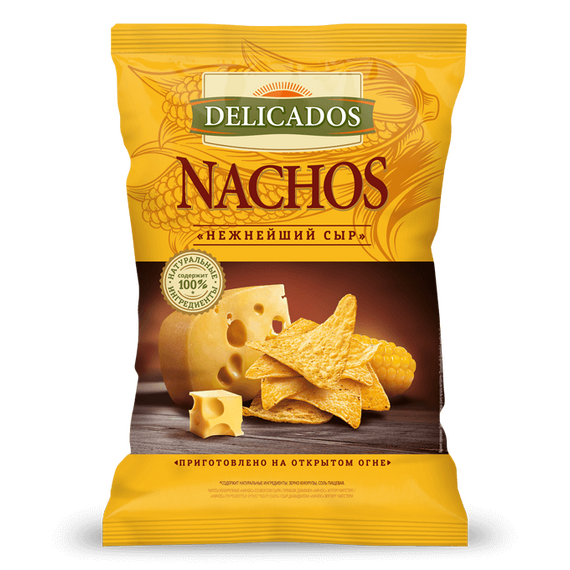 Начос DELICADOS Нежнейший сыр