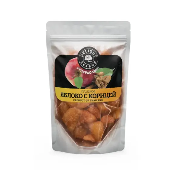 ДОЛЬКИ ЯБЛОК СУШЕНЫЕ С КОРИЦЕЙ