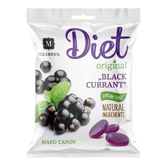 Леденцовая карамель ЧЁРНАЯ СМОРОДИНА