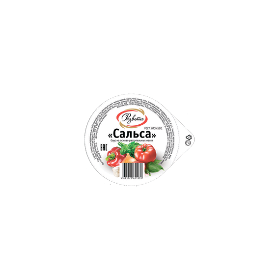 Соус Сальса 35 гр, ГОСТ-31755-2012