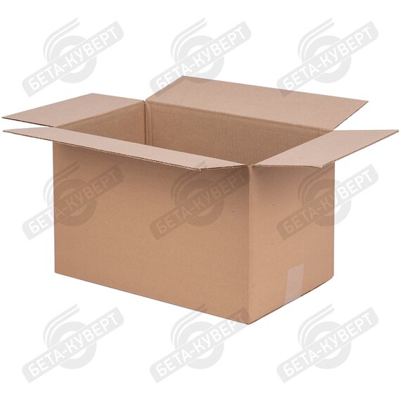 Картонный гофрокороб, Т21 В, 600*400*400 мм, бурый