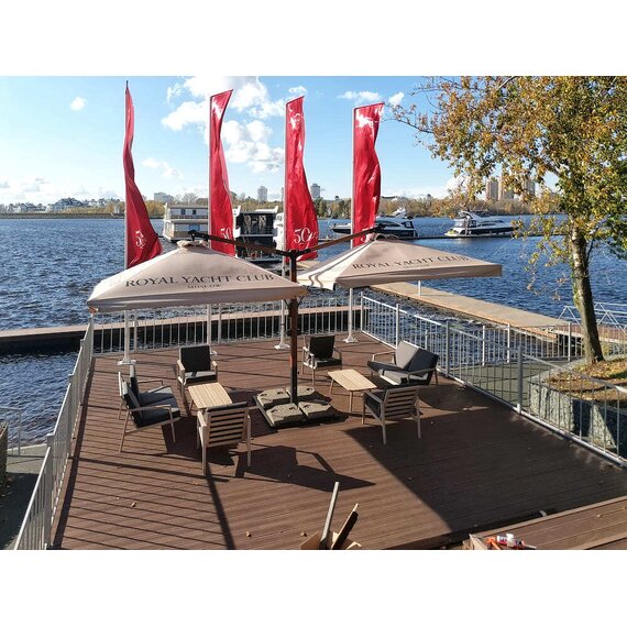 Профессиональный Зонт Двухкупольный