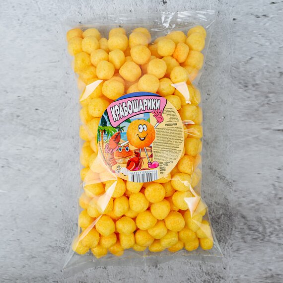 Кукурузные шарики со вкусом краба