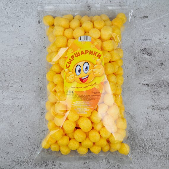 Кукурузные шарики со вкусом сыра