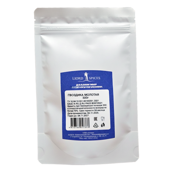 Гвоздика молотая 300 гр