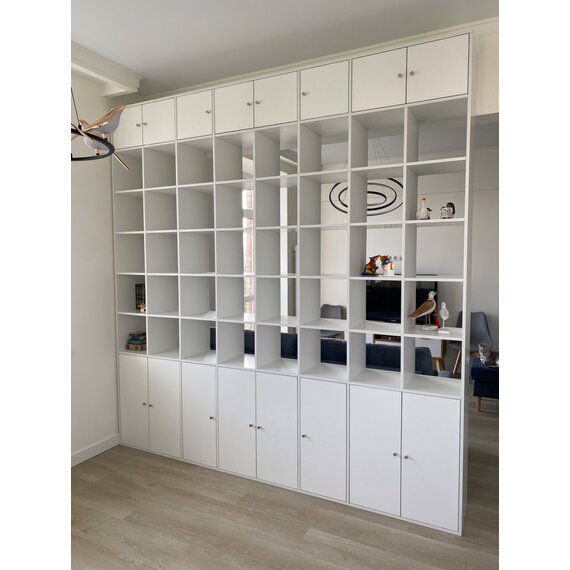 Открытый стеллаж-перегородка