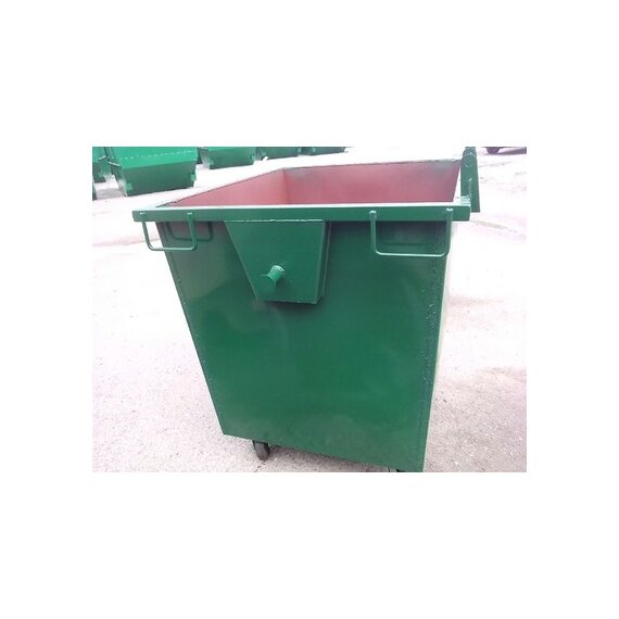 Металлический контейнер для ТБО 0,75 и 1,1 м3