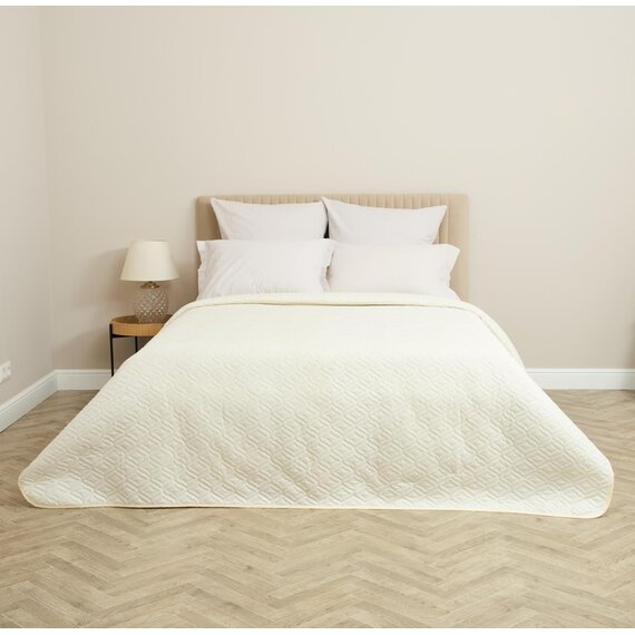 Покрывало двустороннее п/э Комфорт Шампань