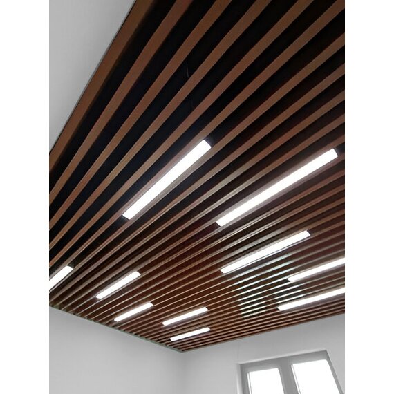 Кубообразный реечный потолок