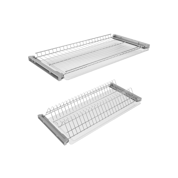 Посудосушители без рамки "Хром"