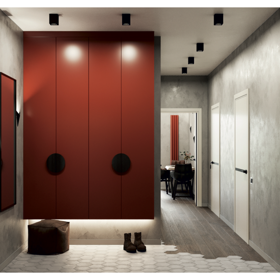 Шкафы с ручками из массива дуба