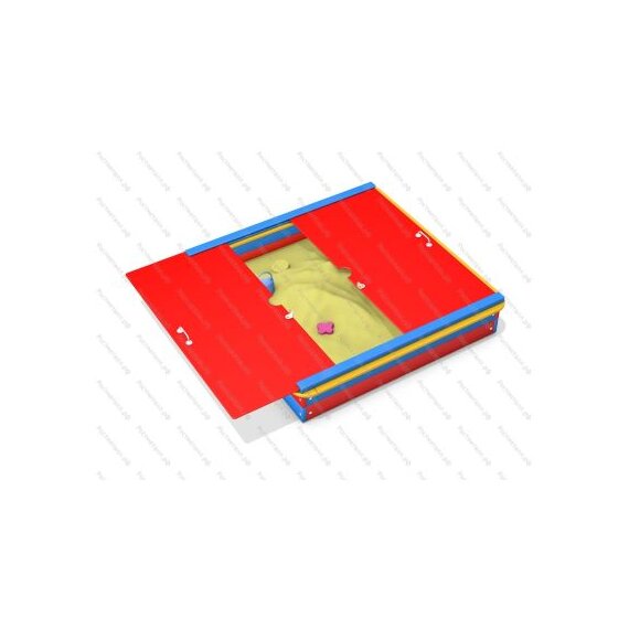 Песочница с крышкой