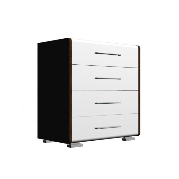 Комод "INTRA" (венге/белый глянец)