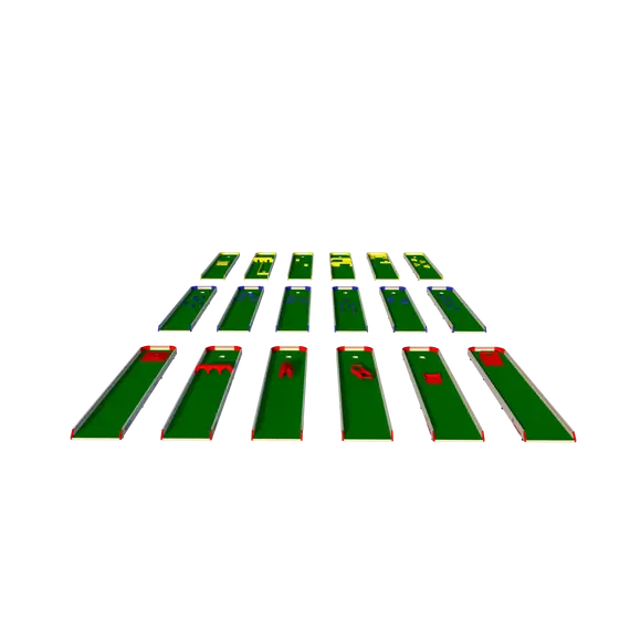 Комплект дорожек для игры в мини гольф CITY 18.3