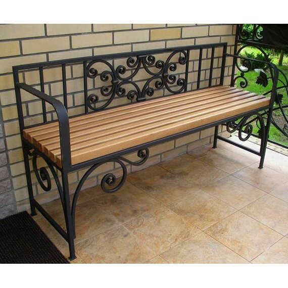 Скамья Кованая