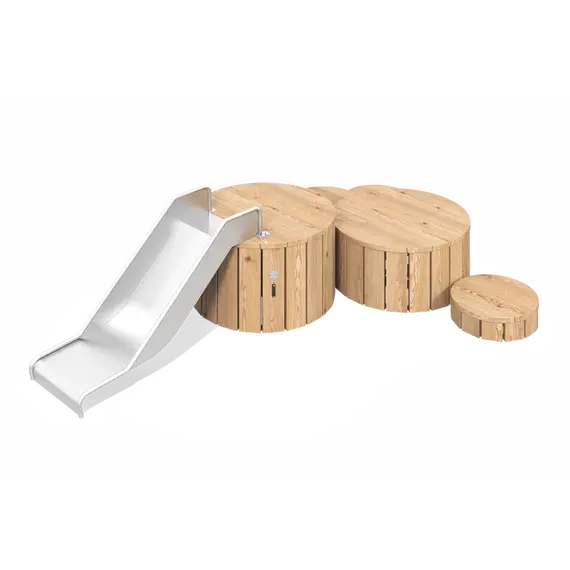 Горка с платформами