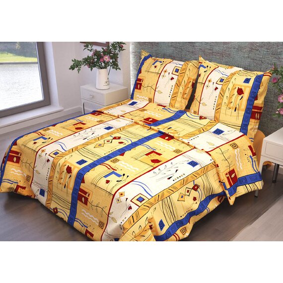 Комплект постельного белья 1,5 сп. бязь б/з, о/м Г