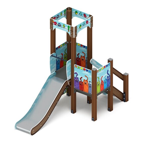 Детский игровой комплекс Королевство (Коты)