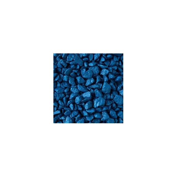 Щебень декоративный синий