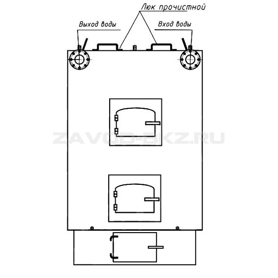 Котёл KВр-1,16 КД ДВО