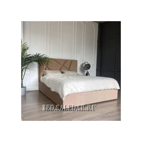 Кровать с изголовьем «Хаотичная геометрия»