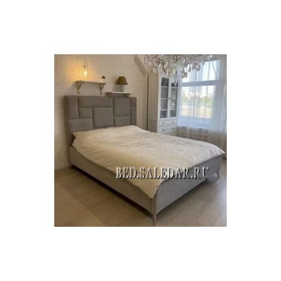 Кровать с изголовьем «Тетрис»