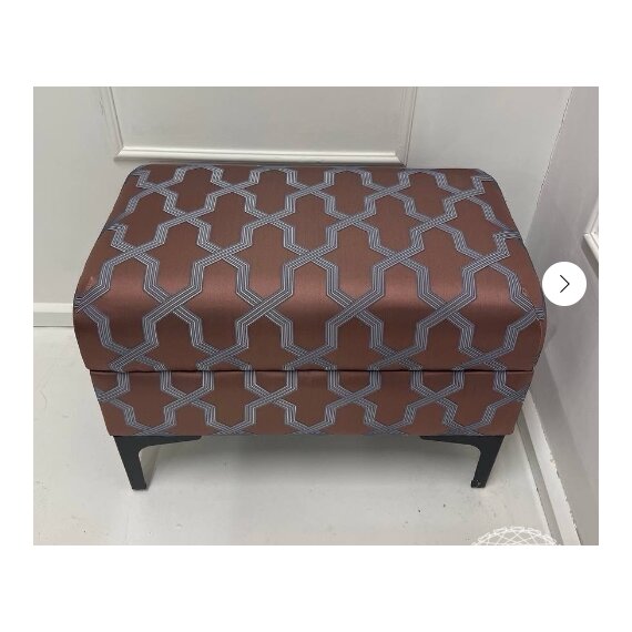 Банкетка из жаккарда