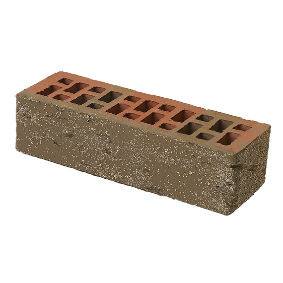 Облицовочный евро кирпич М-150 баварская кладка кора дуба с песком