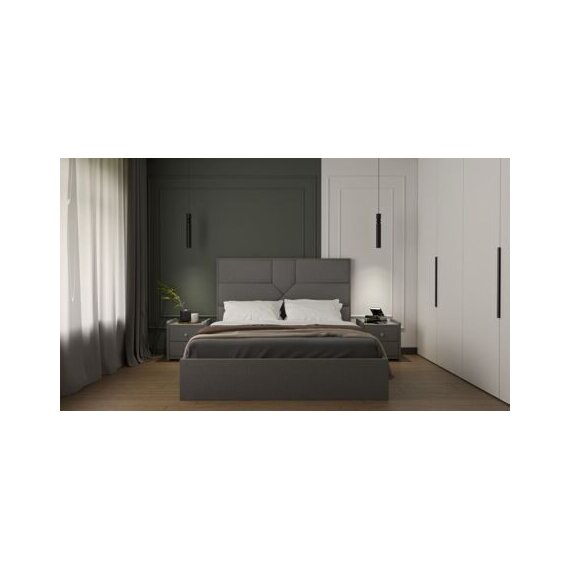 Кровать "Неаполь" с мягким изголовьем