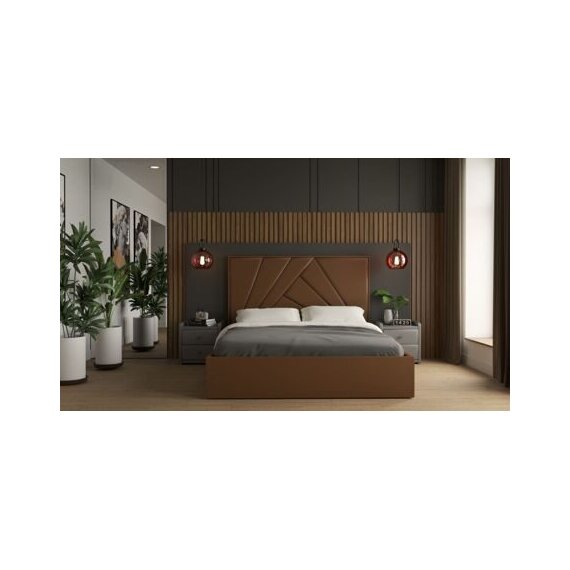 Кровать Сакура с мягким изголовьем